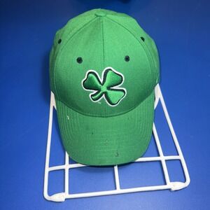 New Notre Dame Fighting Irish Zephyr Celtic Kelly Green Clover Hat Size 7‎ 5/8